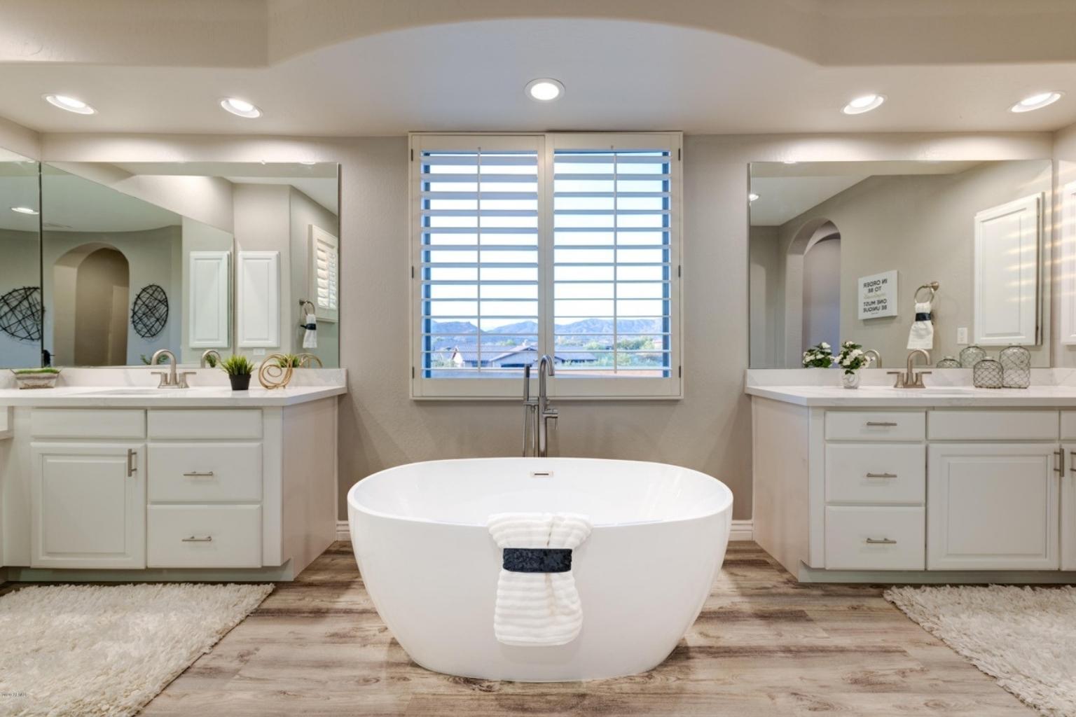 luxorious master bath updated